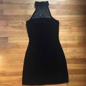 Carabella Black Halter Dress